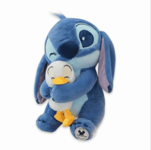 Badge Disney parcs prouvant l'authenticité de la peluche