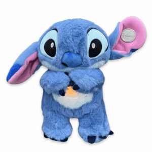 Badge Disney official prouvant l'authenticité de la peluche