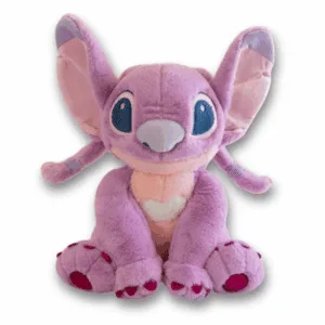 Grosse peluche Angel XXL (Stitch rose) officielle Disney, assise, 60cm.