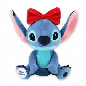 Peluche Disney Stitch noeud papillon avec badge authenticité