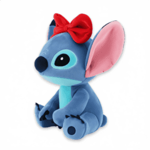 Peluche Disney Stitch noeud papillon vue 3-4