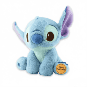 Peluche Stitch 25cm avec badge authenticité