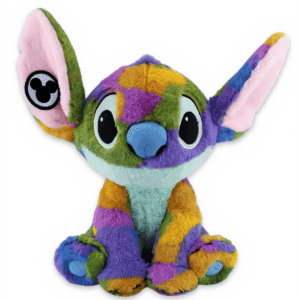 Peluche Stitch Multicolore avec badge officiel