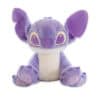 Peluche Stitch officielle Disney de couleur violette, assise, 30cm