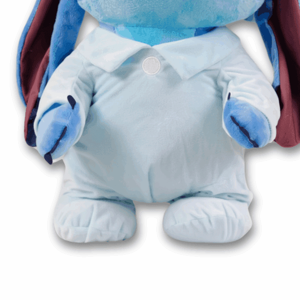 Peluche Stitch en pyjama zoom sur les pattes