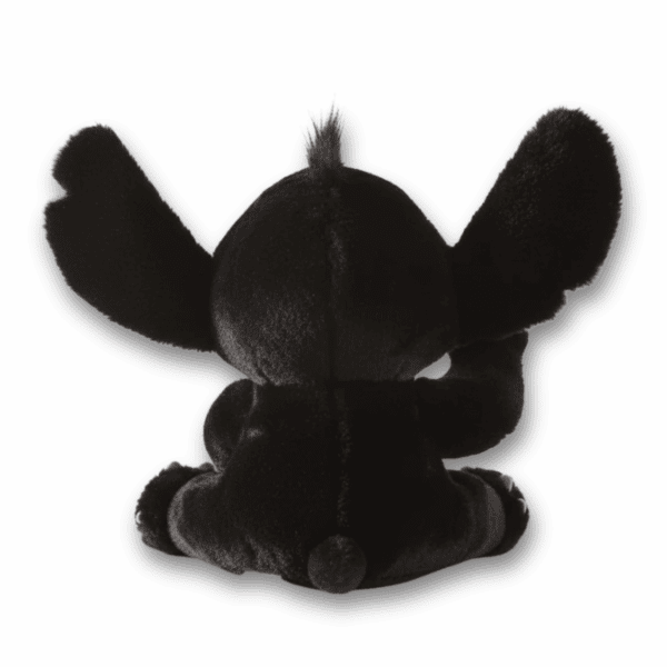 peluche stitch noir vu de dos