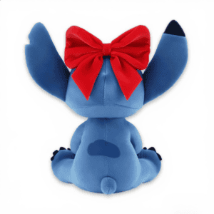 vue de dos Peluche Disney Stitch noeud papillon