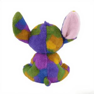 vue de dos Peluche Stitch Multicolore