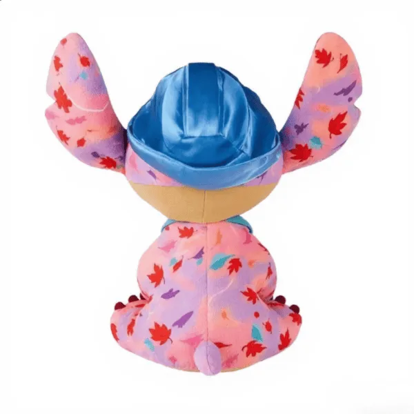 vue de dos Peluche Stitch Pocahontas