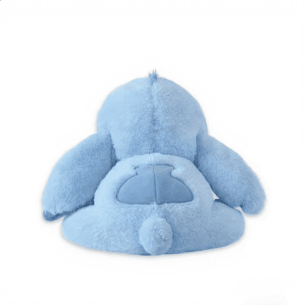 vue de dos peluche Peluche Stitch qui dort