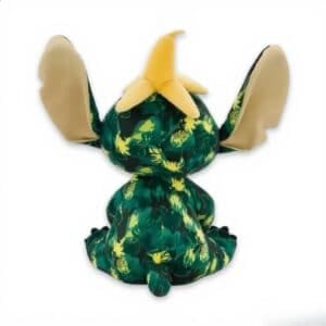 vue de dos peluche stitch livre de la jungle