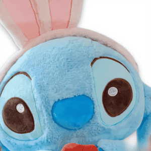 zoom visage Peluche Stitch Lapin