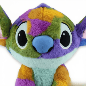 zoom visage Peluche Stitch Multicolore