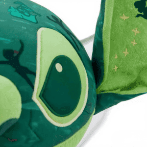 zoom visage Peluche Stitch Peter Pan