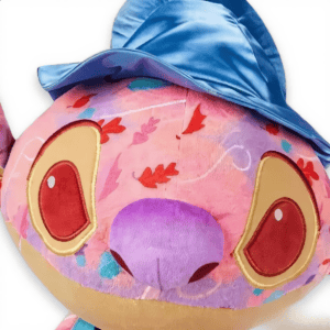 zoom visage Peluche Stitch Pocahontas