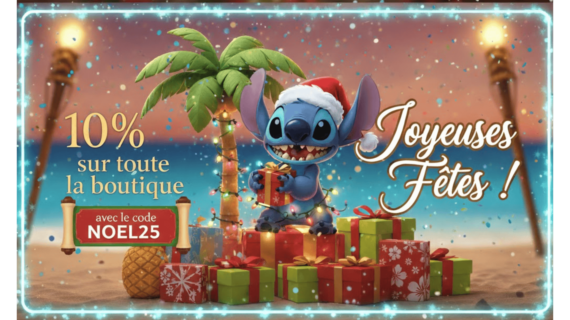 Peluche Stitch Noel 2025 Mobile