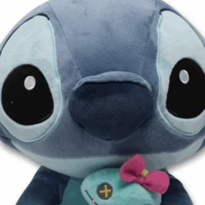 Peluche Stitch 100 Ans officielle Disney zoom visage