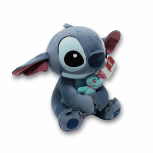 vue 3-4 Peluche Stitch 100 Ans officielle Disney, 20cm