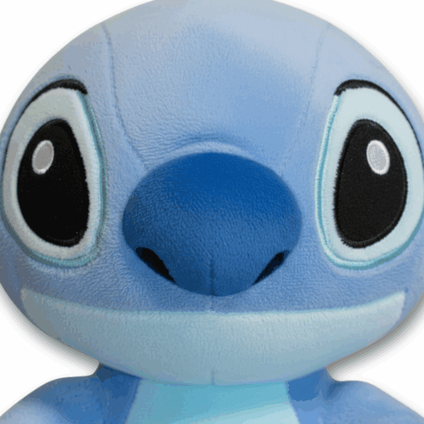 Peluche Stitch Bleu Zoom visage