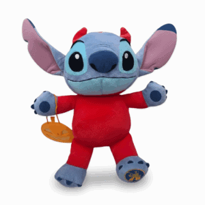 Peluche Stitch Halloween avec logo officiel Disney Store