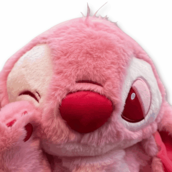 Peluche Stitch Sakura zoom visage