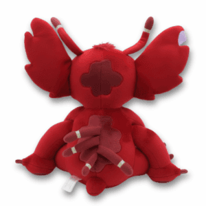 Vue de dos Peluche Stitch rouge