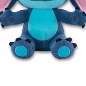 Zoom sur pattes Grosse peluche Stitch Bleu
