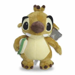Peluche Reuben (Expérience 625) 28cm officielle Disney, tenant un sandwich.