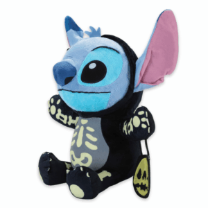 peluche stitch squelette vue de 3 /4