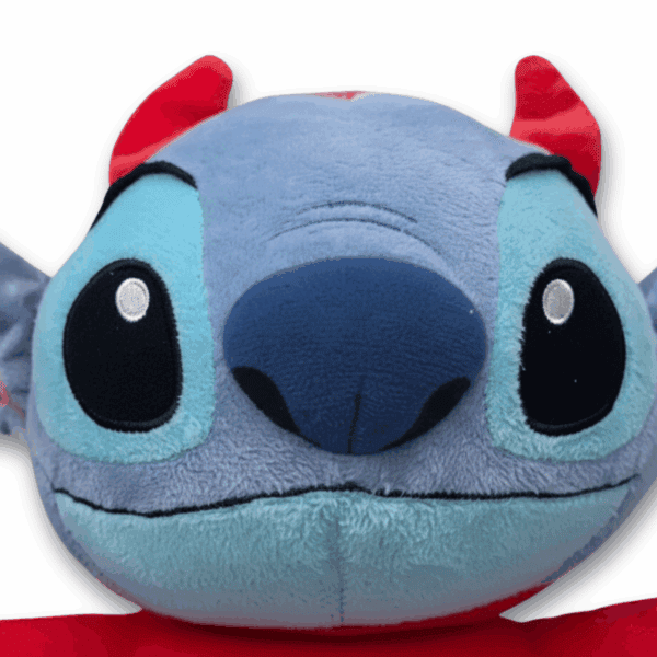 zoom visage peluche stitch halloween