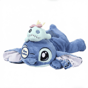 Peluche Stitch avec scrump avec badge authenticité