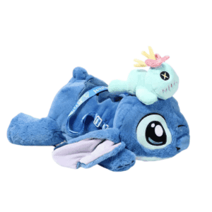 Peluche Stitch avec scrump vue 3-4