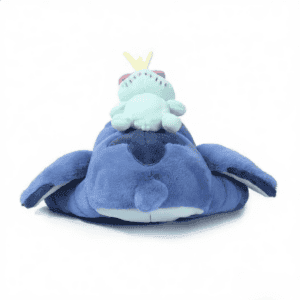 vue de dos Peluche Stitch avec scrump