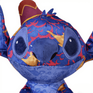 zoom visage Peluche Stitch Aladin