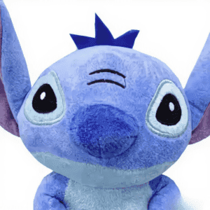 zoom visage Peluche Stitch pas chère