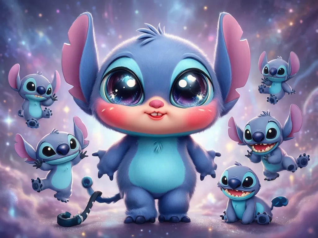 Les poses et thèmes les plus populaires en Stitch SVG